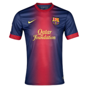 2012/2013 Barcelona Home Soccer Football Kit Man #Retro