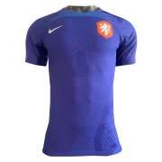 2022 Netherlands Pre-Match Blue Short Soccer Football Training Top Man #Match