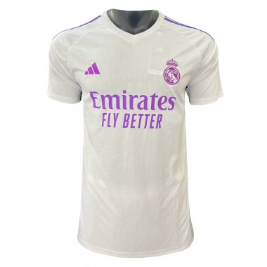 23-24 Real Madrid Goalkeeper White Soccer Football Kit Man