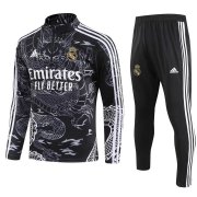 23-24 Real Madrid Black Dragon Soccer Football Training Kit Man