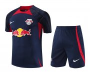 23-24 RB Leipzig Royal Blue Short Soccer Football Training Kit (Top + Short) Man