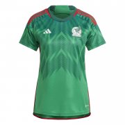 2022 FIFA World Cup Qatar Mexico Home Soccer Football Kit Woman