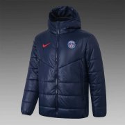 20-21 PSG Navy Man Soccer Football Winter Jacket