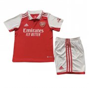22-23 Arsenal Home Soccer Football Kit (Top + Short) Youth