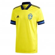 2021 Sweden Home Man Soccer Football Kit