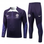 22-23 Inter Milan Purple Soccer Football Training Kit Man