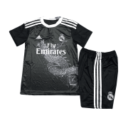 2014/15 Real Madrid Third Soccer Football Kit (Top + Short) Youth #Retro