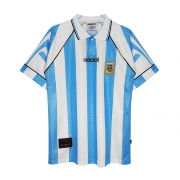 1996/97 Argentina Retro Home Soccer Football Kit Man