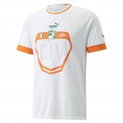 2022 Ivory Coast Away Soccer Football Kit Man
