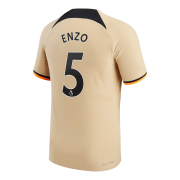 22-23 Chelsea Third Away Soccer Football Kit Man #ENZO #5 Player Version