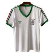 1983 Mexico Away Soccer Football Kit Man #Retro