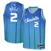2022 Charlotte Hornets Brand Teal Swingman Jersey Man City Edition