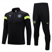 22-23 Manchester City Black Soccer Football Training Kit Man