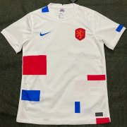 2022 Netherlands White Soccer Football Kit Man