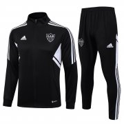 23-24 Atletico Mineiro Black Soccer Football Training Kit (Jacket + Pants) Man