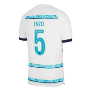 22-23 Chelsea Away UCL Soccer Football Kit Man #ENZO #5 Player Version