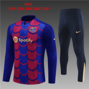 24-25 Barcelona Red - Blue Soccer Football Training Kit Youth