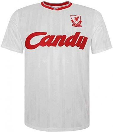 88-89 Liverpool Retro Away Men Soccer Football Kit