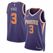 22-23 Phoenix Suns Purple Icon Edition Swingman Jersey Man Chris Paul #3