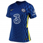 21-22 Chelsea Home Woman Soccer Football Kit