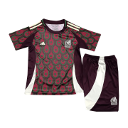 2024 Mexico Home Soccer Football Kit (Top + Short) Youth