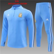 2024 Argentina Blue Soccer Football Training Kit Youth