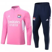 22-23 Olympique Lyonnais Pink Soccer Football Training Kit Man
