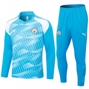 23-24 Manchester City Blue Soccer Football Training Kit Man