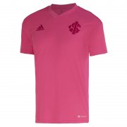 22-23 Internacional Camisa Outubro Rosa Pink Soccer Football Kit Man