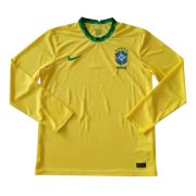 2020 Brazil Home Man LS Soccer Football Kit