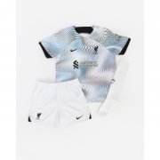 22-23 Liverpool Away Soccer Football Kit (Top + Short + Socks) Youth