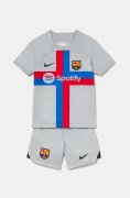 22-23 Barcelona Third Soccer Football Kit (Top + Short) Youth