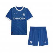 23-24 Olympique Marseille Away Soccer Football Kit (Top + Short) Youth