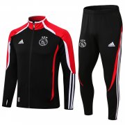 21-22 Ajax Teamgeist Black Soccer Football Training Kit (Jacket + Pants) Man