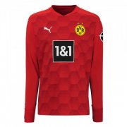20-21 Borussia Dortmund Goalkeeper Red Long Sleeve Man Soccer Football Kit