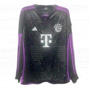 23-24 Bayern Munich Away Soccer Football Kit Man #Long Sleeve