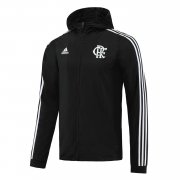 23-24 Flamengo Black All Weather Windrunner Soccer Football Jacket Man #Hoodie