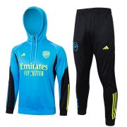 23-24 Arsenal Blue Soccer Football Training Kit (Sweatshirt + Pants) Man #Hoodie
