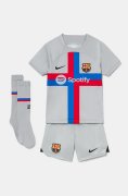 22-23 Barcelona Third Soccer Football Kit (Top + Short + Socks) Youth