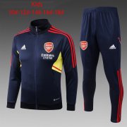 22-23 Arsenal Royal Soccer Football Training Kit (Jacket + Pants) Youth