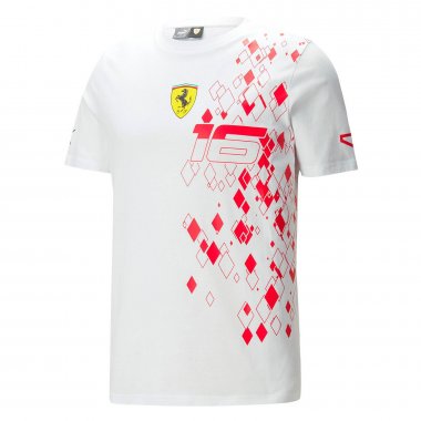 2023 Scuderia Ferrari Charles Leclerc Monaco GP F1 Team T-Shirt Man