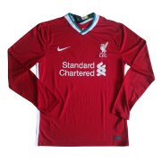 20-21 Liverpool Home LS Man Soccer Football Kit
