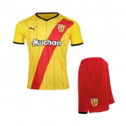 21-22 RC Lens Home Youth Soccer Football Kit (Shirt + Short)