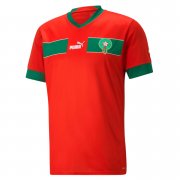 2022 Morocco Home Soccer Football Kit Man