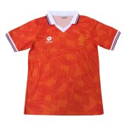 1991 Netherlands Retro Home Men Soccer Football Kit