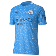 20-21 Manchester City Home Man Soccer Football Kit