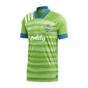 2020-21 Seattle Sounders Home Green Men Soccer Football Kit
