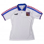 1996 Czech Away Soccer Football Kit Man #Retro