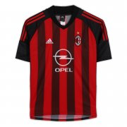 2002/2003 AC Milan Home Soccer Football Kit Man #Retro
