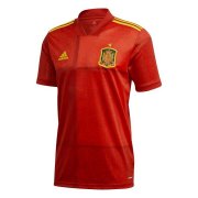 2020 Spain Home Men Soccer Football Kit